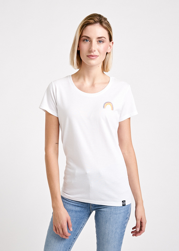 DAMEN LITTLE RAINBOW WOODSHIRT