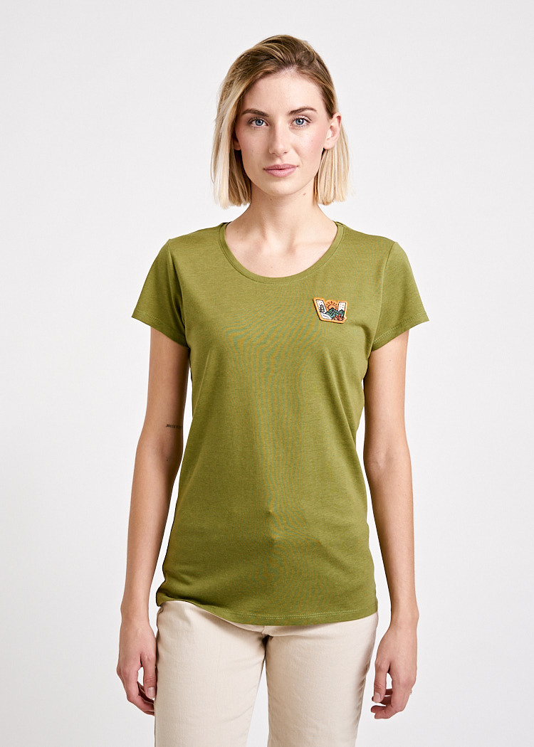 DAMEN WOODSHIRT SLIM WIJLD VIEW