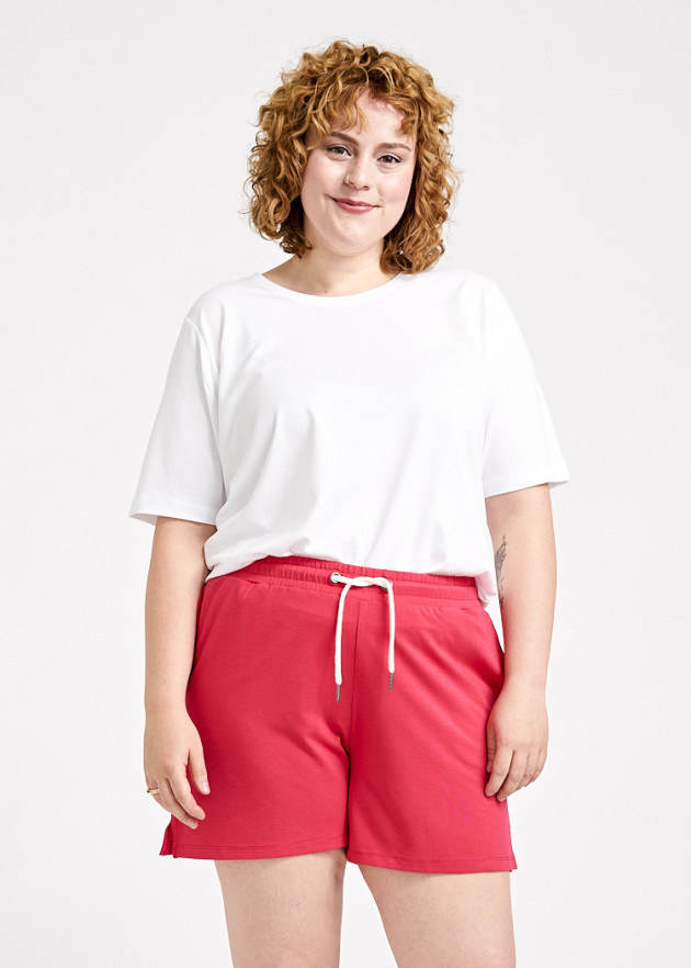 DAMEN JERSEY SHORTS VIVA MAGENTA