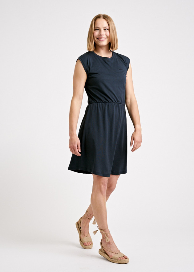 DAMEN ÄRMELLOSES KLEID CARBON