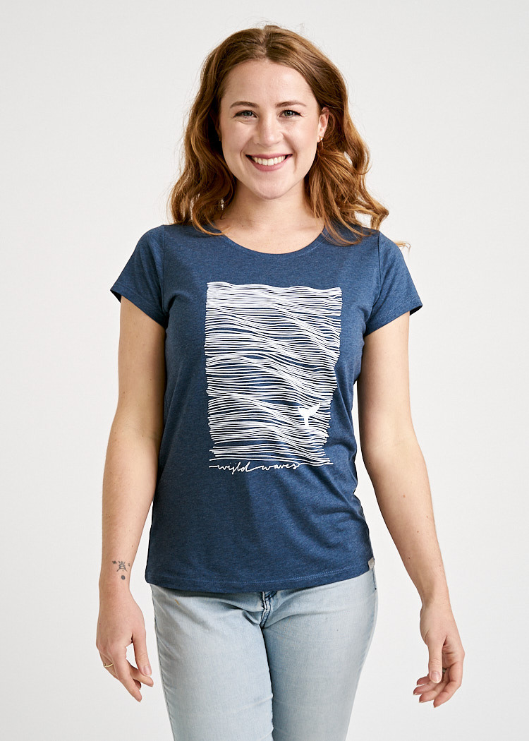 DAMEN WIJLD WAVES WOODSHIRT