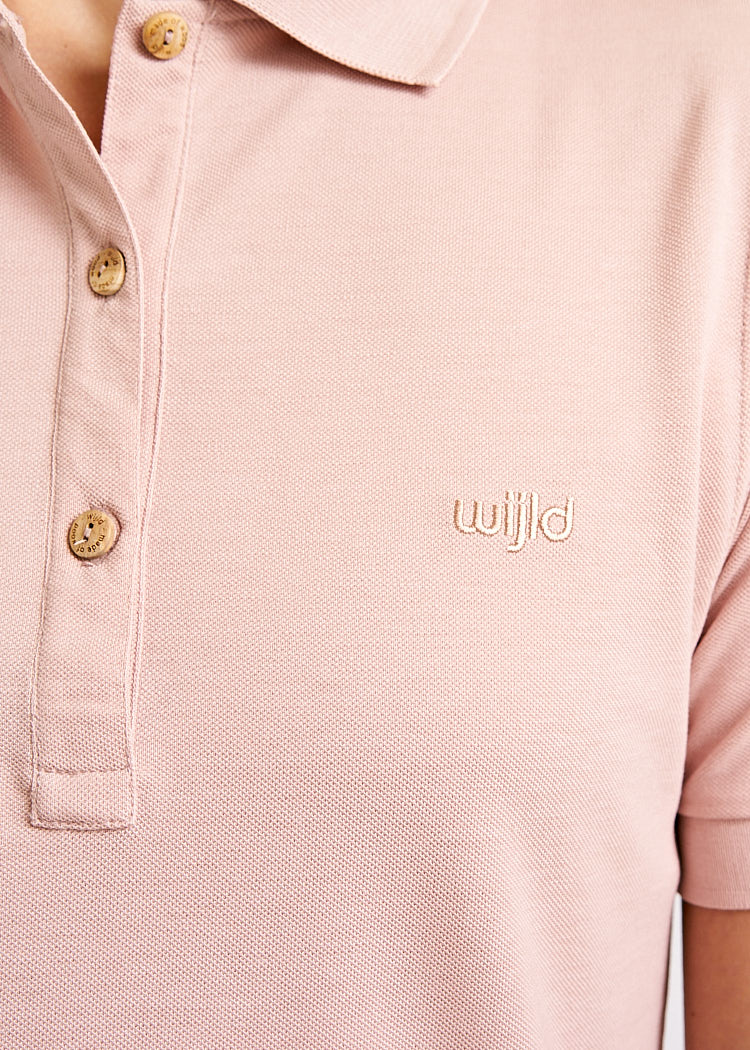 DAMEN POLO-SHIRT SMOKED ROSE