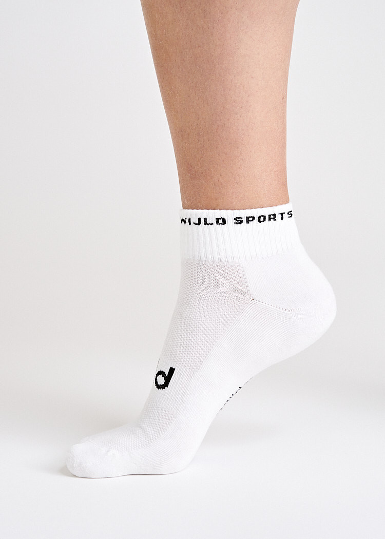 HALBHOHE SPORTSOCKEN BRIGHT WHITE