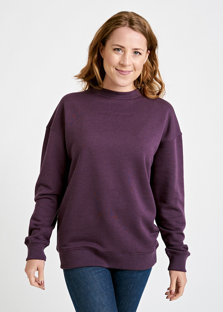 DAMEN SWEATER PLUM PERFECT