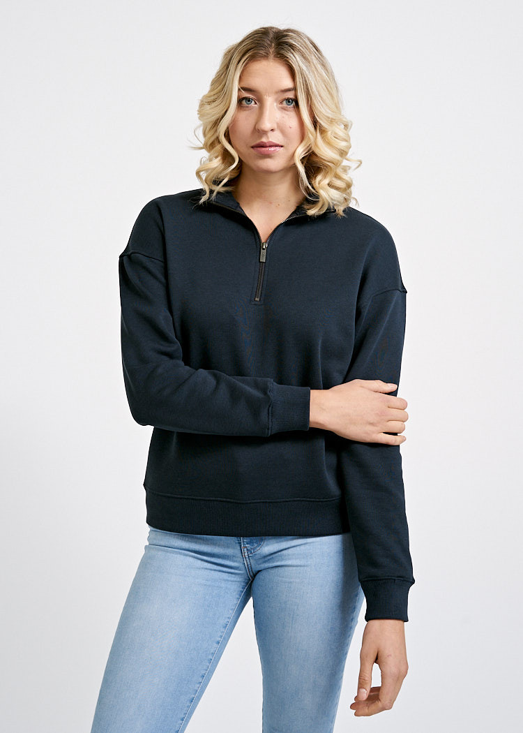 DAMEN SWEATER CARBON