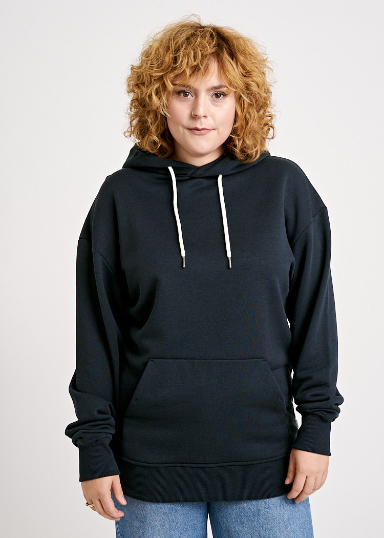 DAMEN HOODIE CARBON