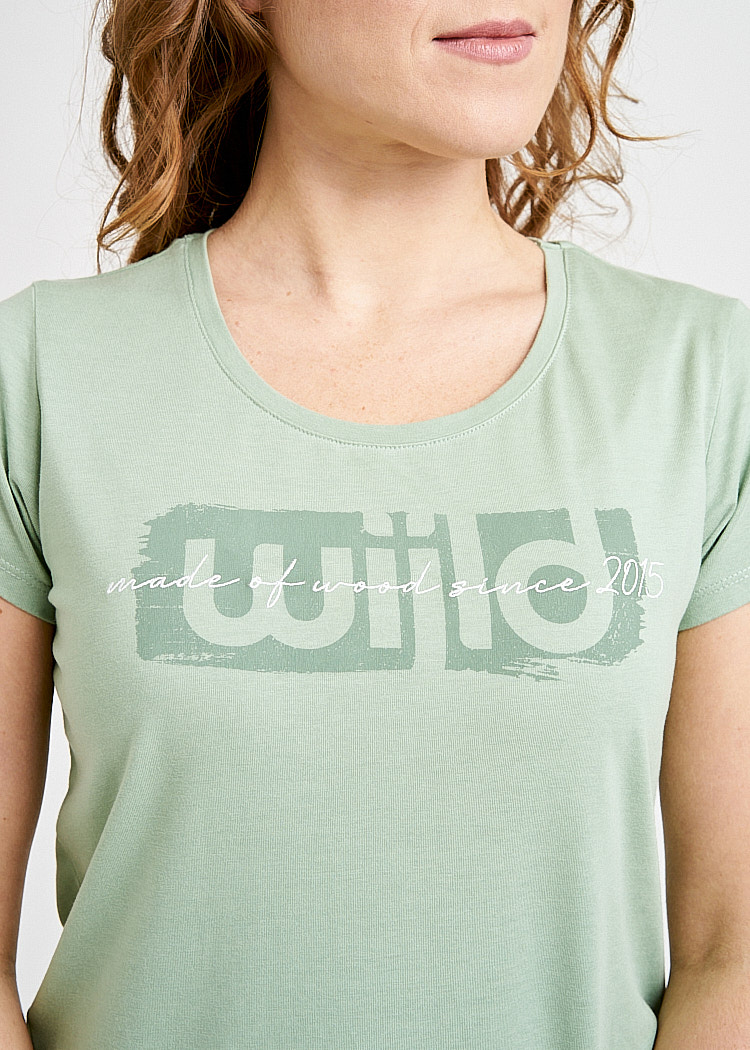 DAMEN PAINTED STRIPE WOODSHIRT