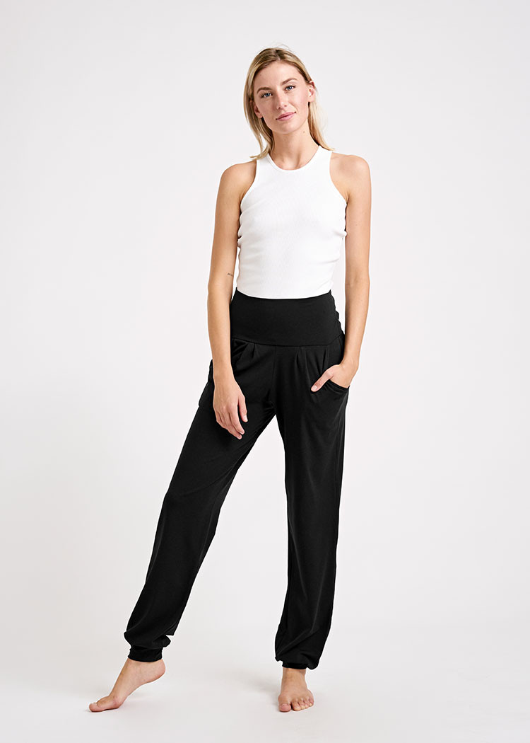 DAMEN YOGA PANTS BLACK