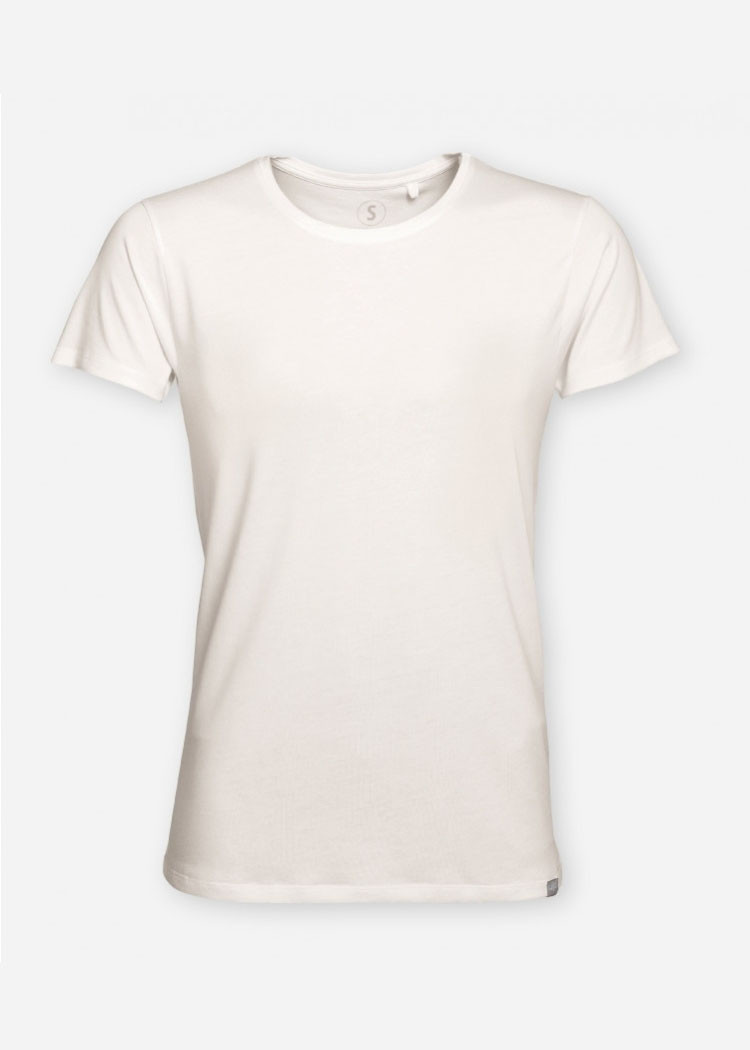 HERREN WOODSHIRT OFF-WHITE