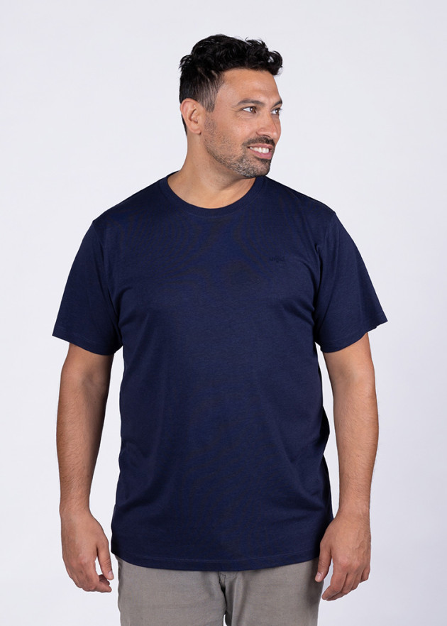 HERREN WOODSHIRT LOOSE FIT MARITIM BLUE