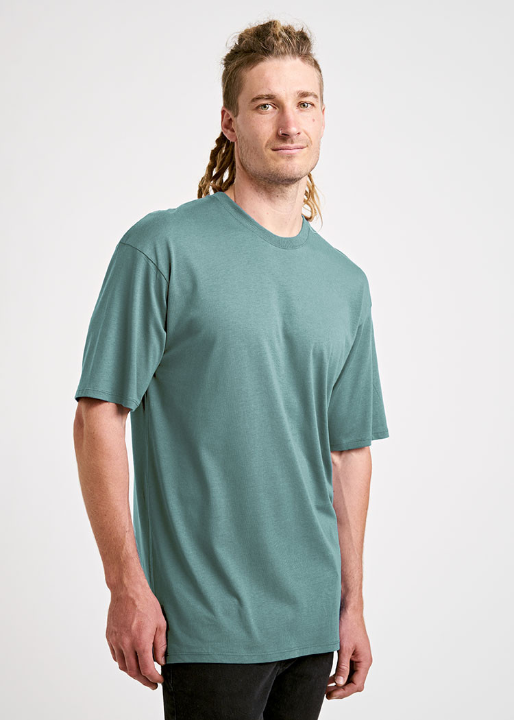 HERREN WOODSHIRT OVERCUT SILVER PINE