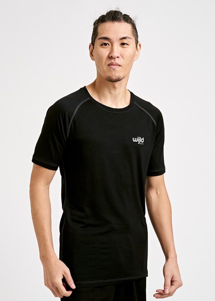 HERREN SPORTSHIRT BLACK