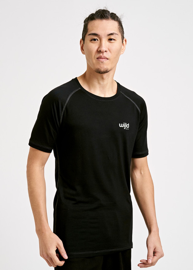 HERREN SPORTSHIRT BLACK