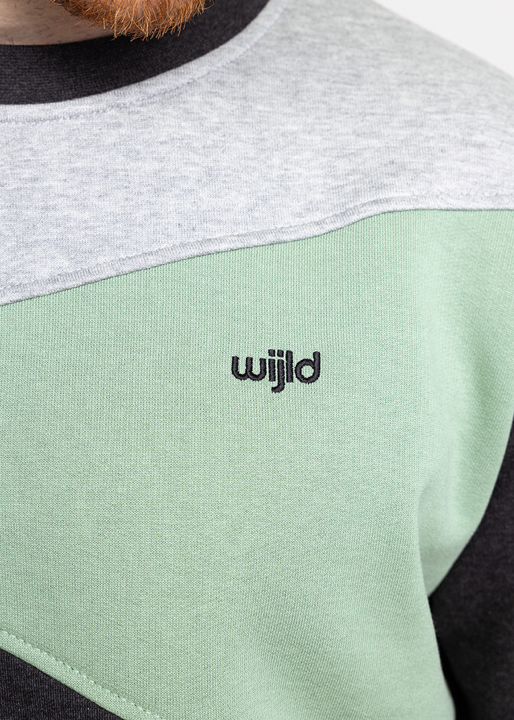 HERREN SWEATER COLOR BLOCK