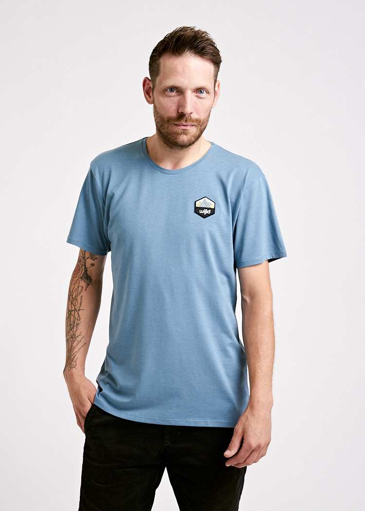 HERREN WOODSHIRT BLUE MOUNTAINS