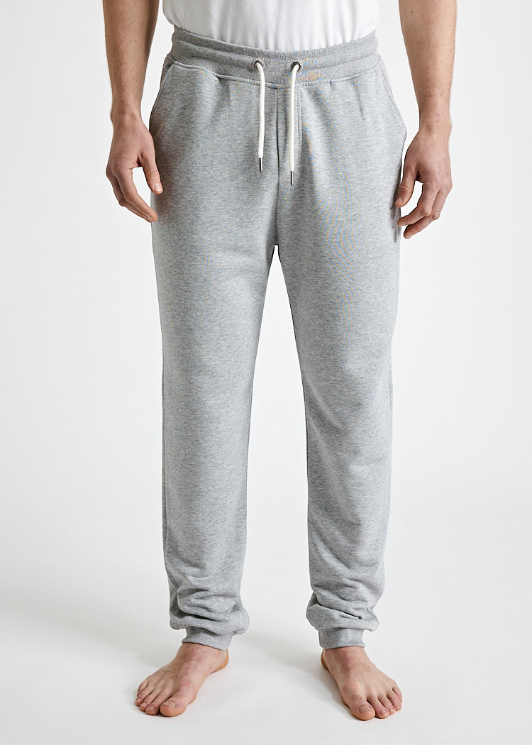 HERREN JOGGINGHOSE GRAY MELANGE