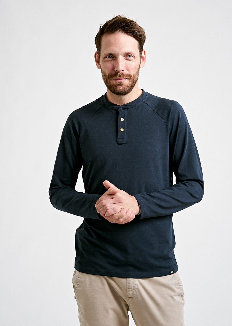 HERREN LANGARMSHIRT CARBON