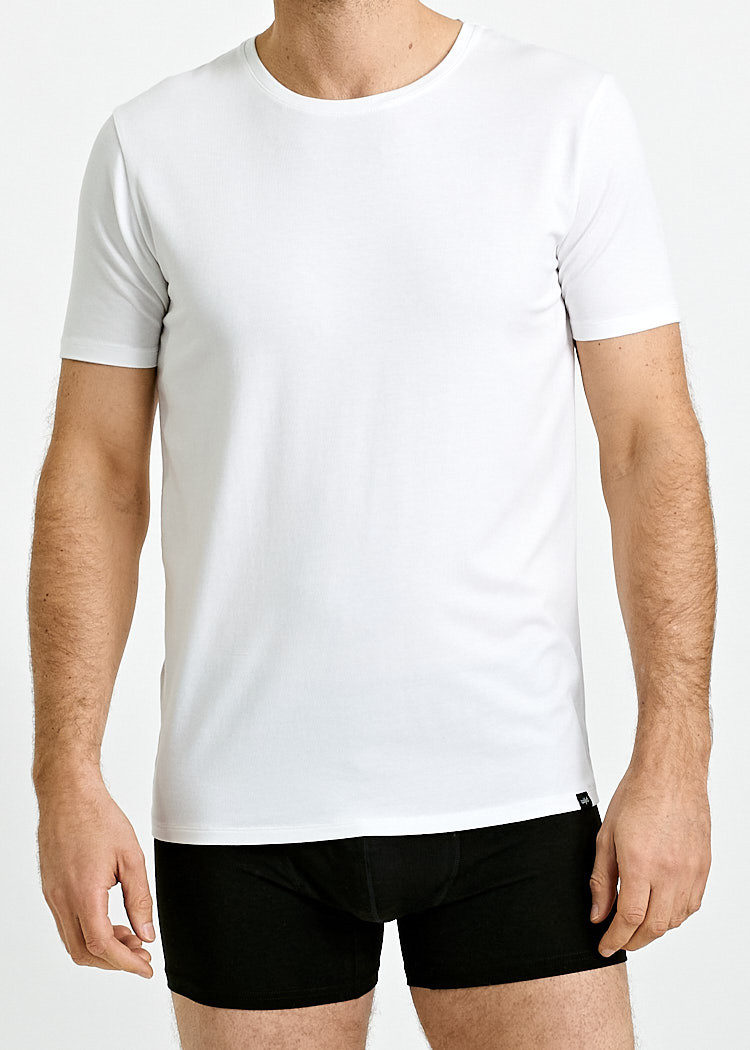 HERREN UNDERWEAR WOODSHIRT BRIGHT WHITE