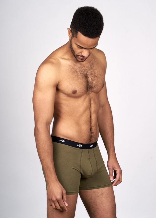 HERREN BOXERSHORTS OLIVE
