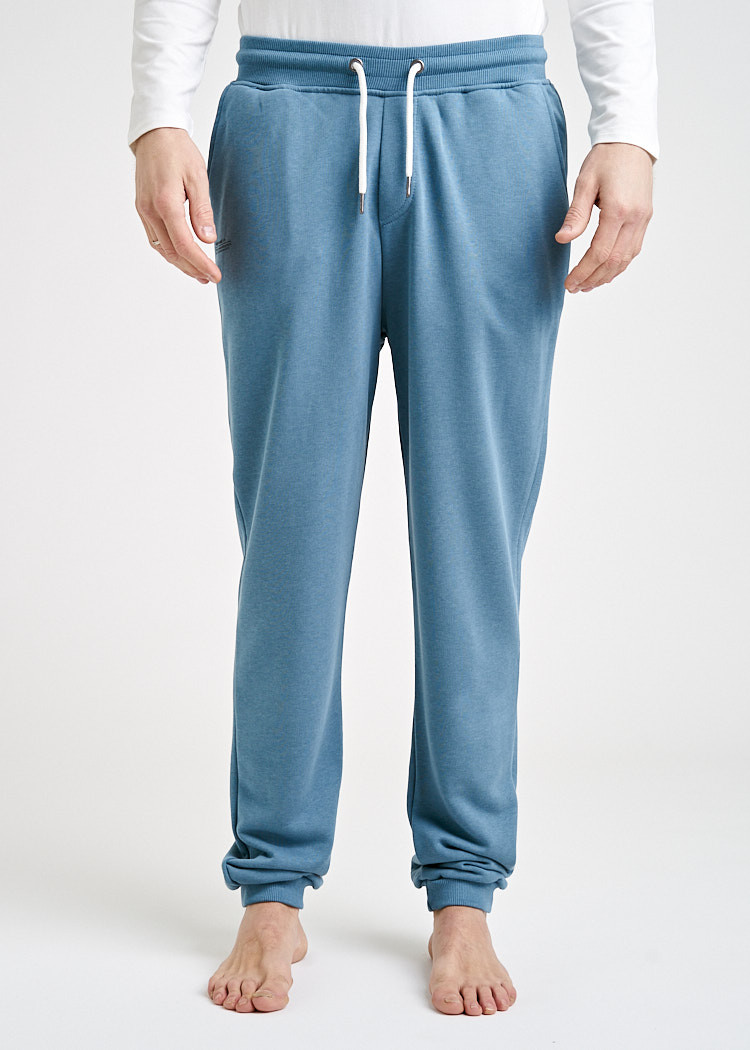 HERREN JOGGINGHOSE BLUE STONE