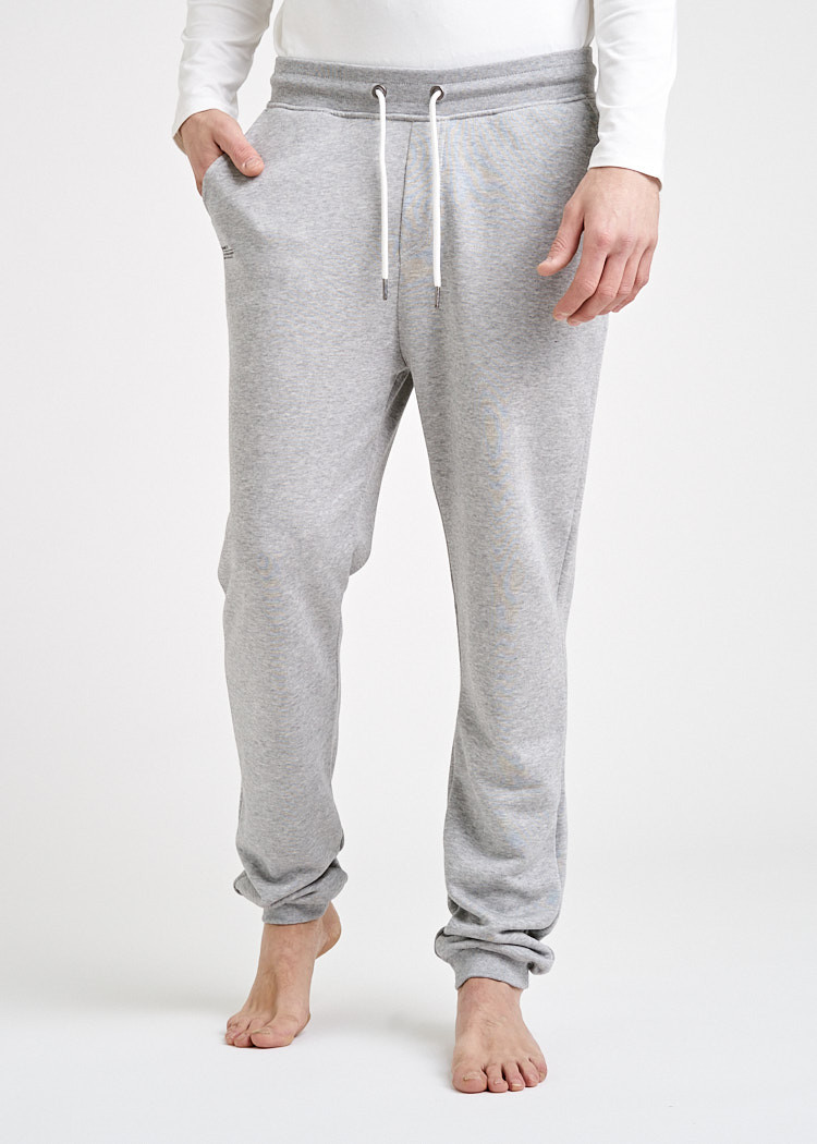 HERREN JOGGINGHOSE GRAY MELANGE