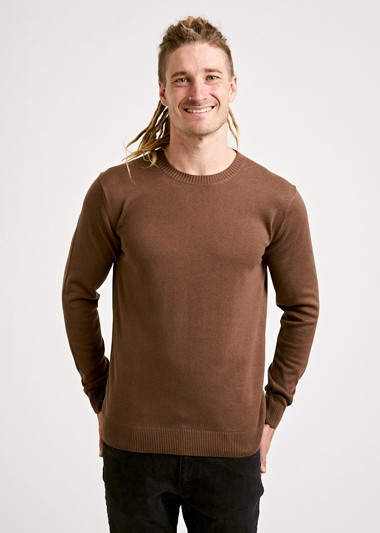 HERREN STRICKPULLOVER RAIN DRUM