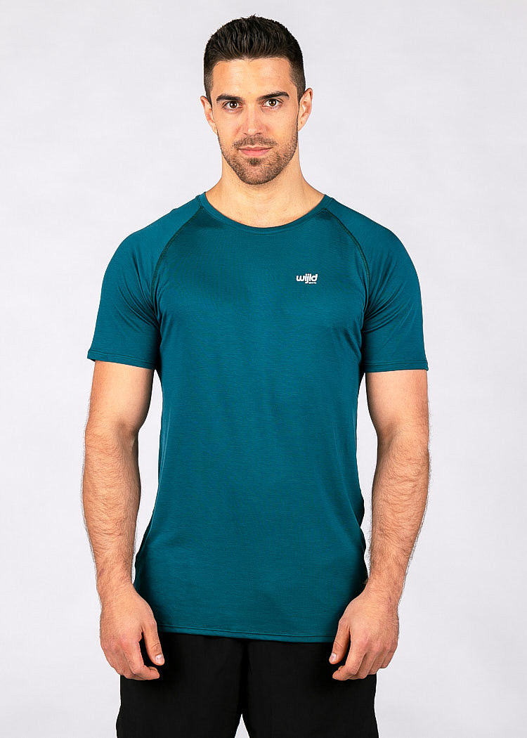 HERREN SPORTSHIRT PETROL