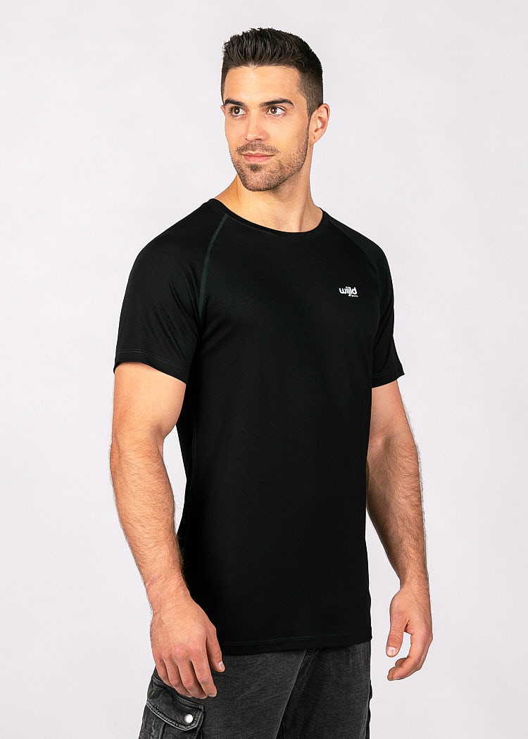 HERREN SPORTSHIRT BLACK
