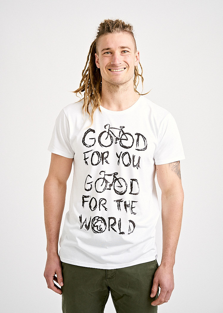 HERREN GOOD FOR THE WORLD WOODSHIRT
