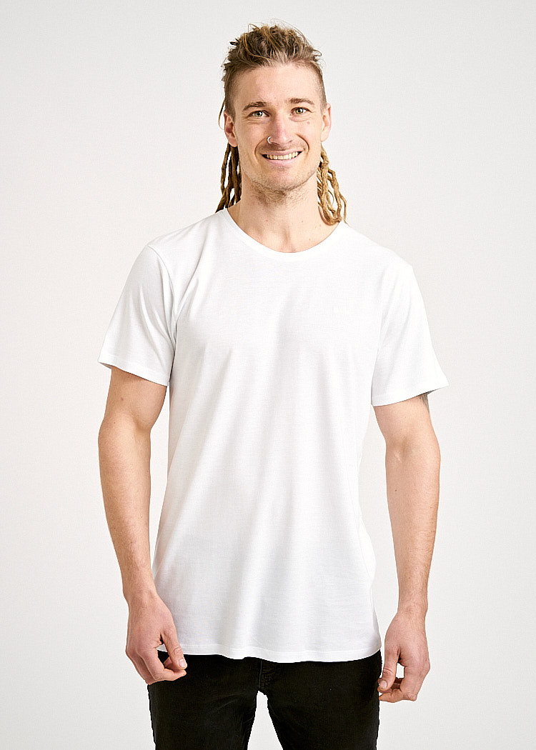HERREN WOODSHIRT WHITE
