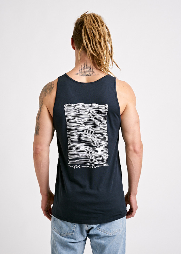 HERREN TANK TOP WIJLD WAVES