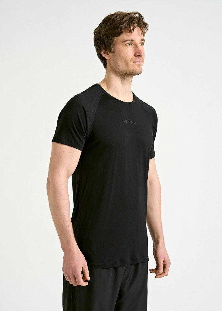HERREN SPORTSHIRT BLACK "MORITZ"