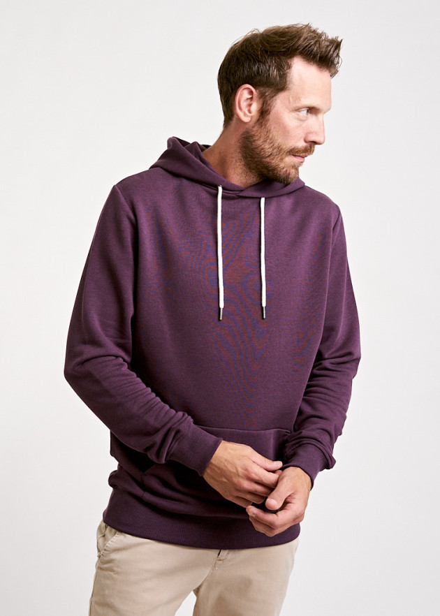 HERREN HOODIE PLUM PERFECT
